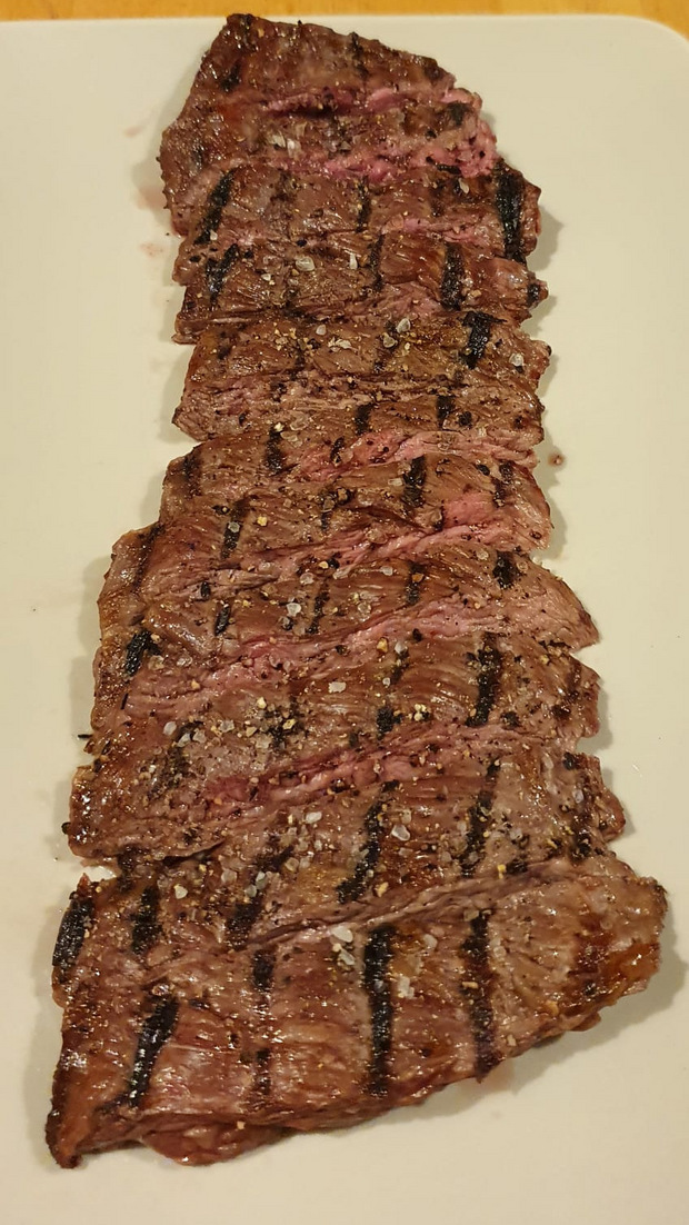 Skirt-Steak vom Gasgrill